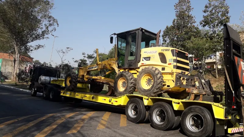 Imagem ilustrativa de Prancha para transporte de máquinas agrícolas